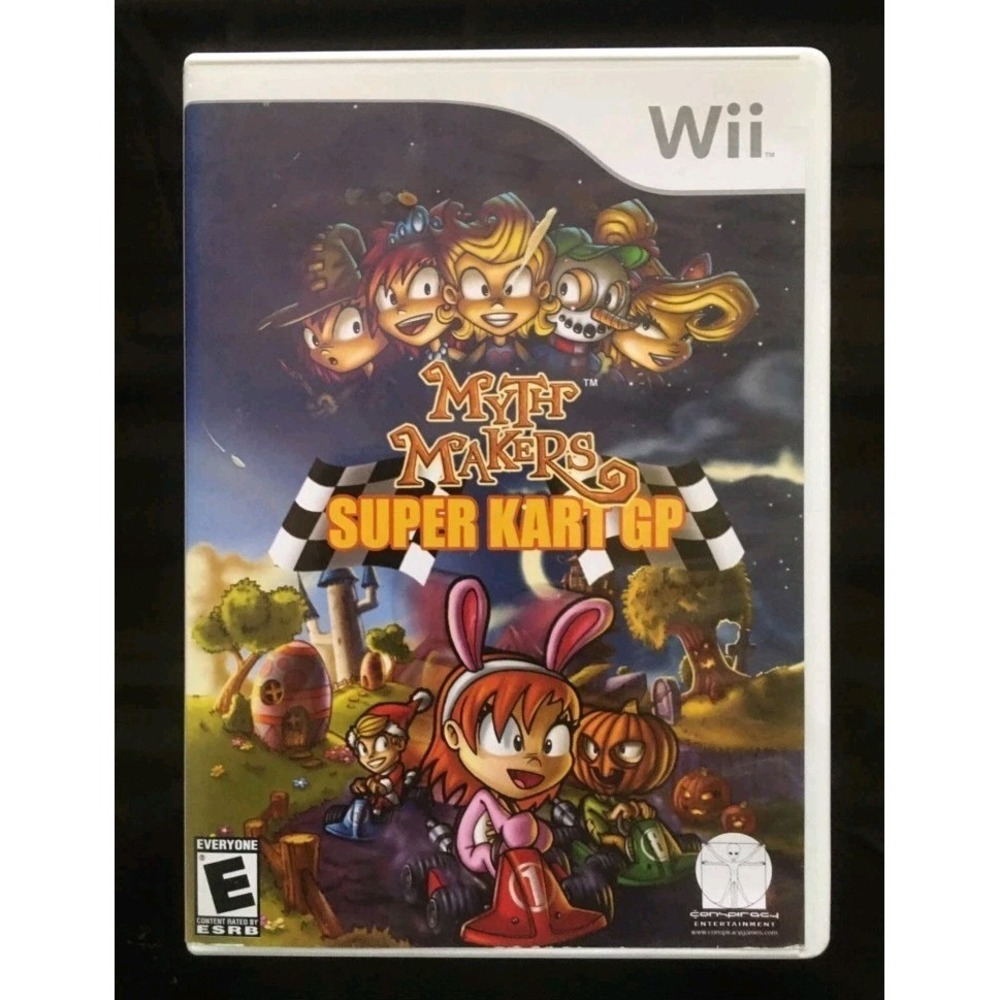 Myth Makers: Super Kart GP (Nintendo Wii, 2007) New Factory Sealed